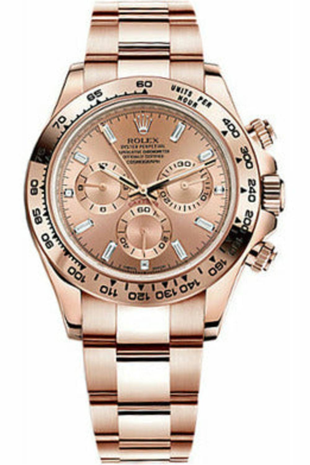 Rolex Cosmograph Daytona Rose Gold Watch 116505-DUBAILUXURYWATCH