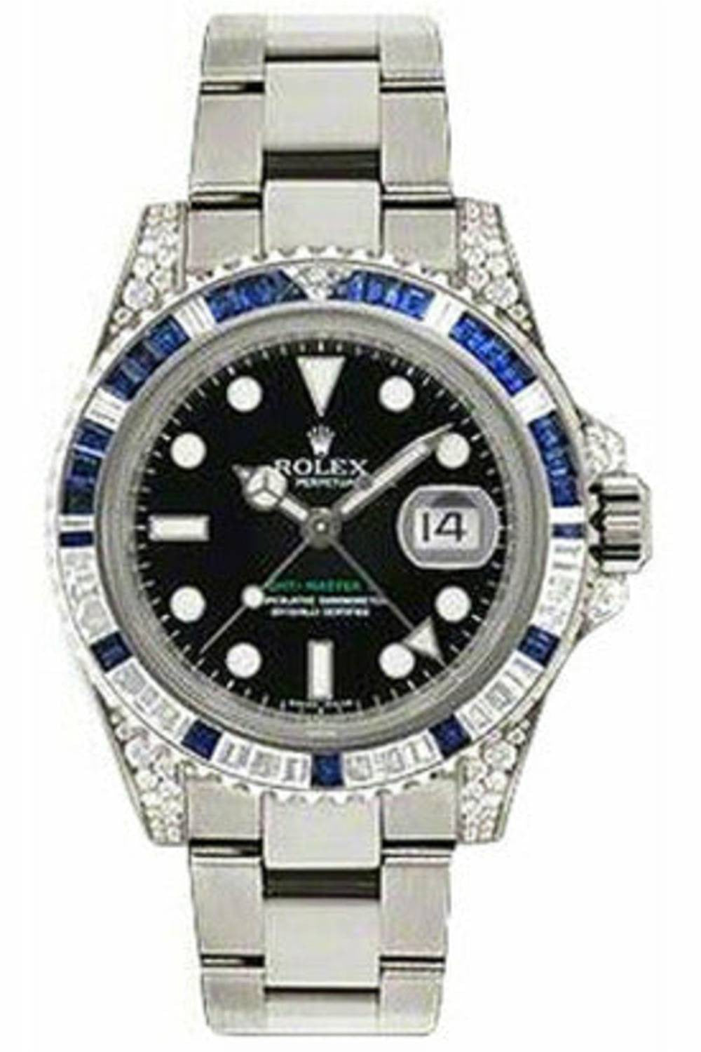 Rolex GMT-Master II Diamond Watch 116759-DUBAILUXURYWATCH