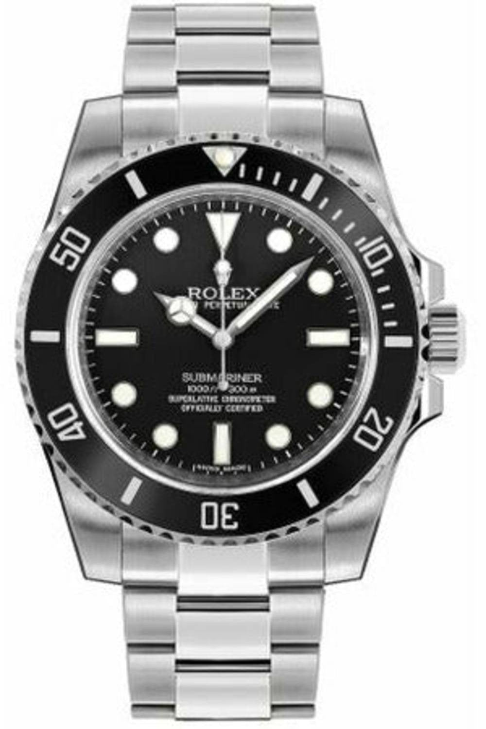 Rolex Submariner Black Dial 114060-0002-DUBAILUXURYWATCH