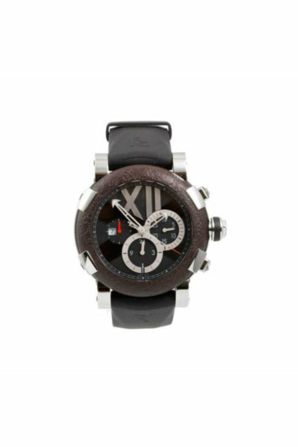 ROMAIN JEROME TITANIC DNA CHRONO RUSTED STEEL T-OXY 3 STEEL/TITANIUM WITH RUSTED STEEL BEZEL-DUBAILUXURYWATCH