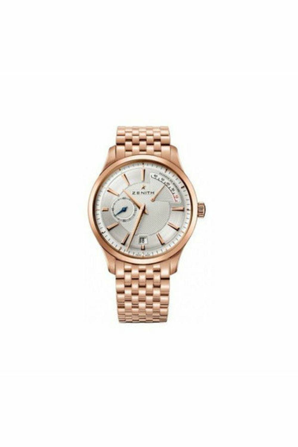 ZENITH CAPTAIN 18KT ROSE GOLD 40MM MEN'S WATCH-DUBAILUXURYWATCH